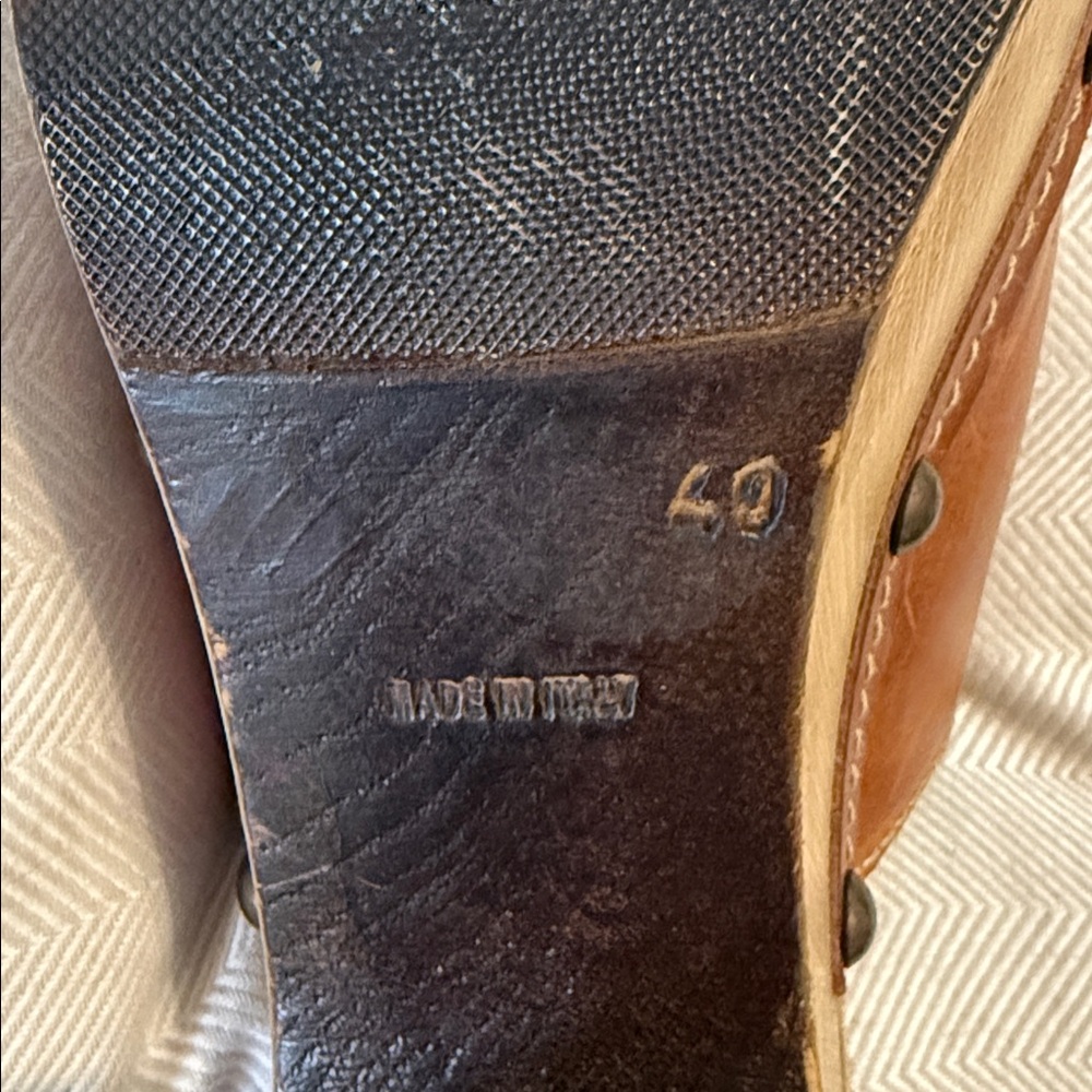 Sbiicca Vintage Collection clog platform mules so 70’s 9 or 9.5 m - Picture 7 of 7